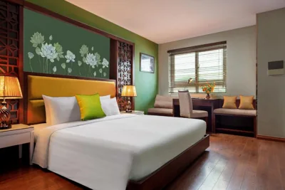 Grote tweepersoonskamer met tweepersoonsbed of 2 aparte bedden — Skylark Hotel & Spa Ha Noi